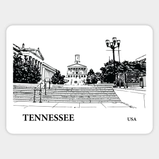 Tennessee State USA Sticker